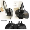 Puyang Fashion Gothic Black Bat Heart Wings Goth Punk Lace