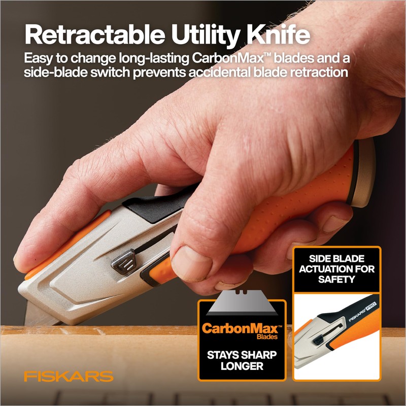Fiskars House Essentials for New Home Tool Set, 6 Piece