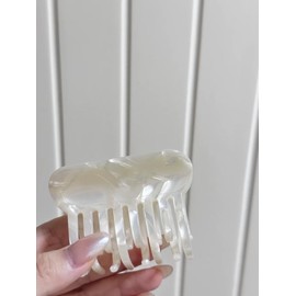 Prettyou Hair crab Medium Claw clips For Women ，Acetate Headwear ， (Jade color)