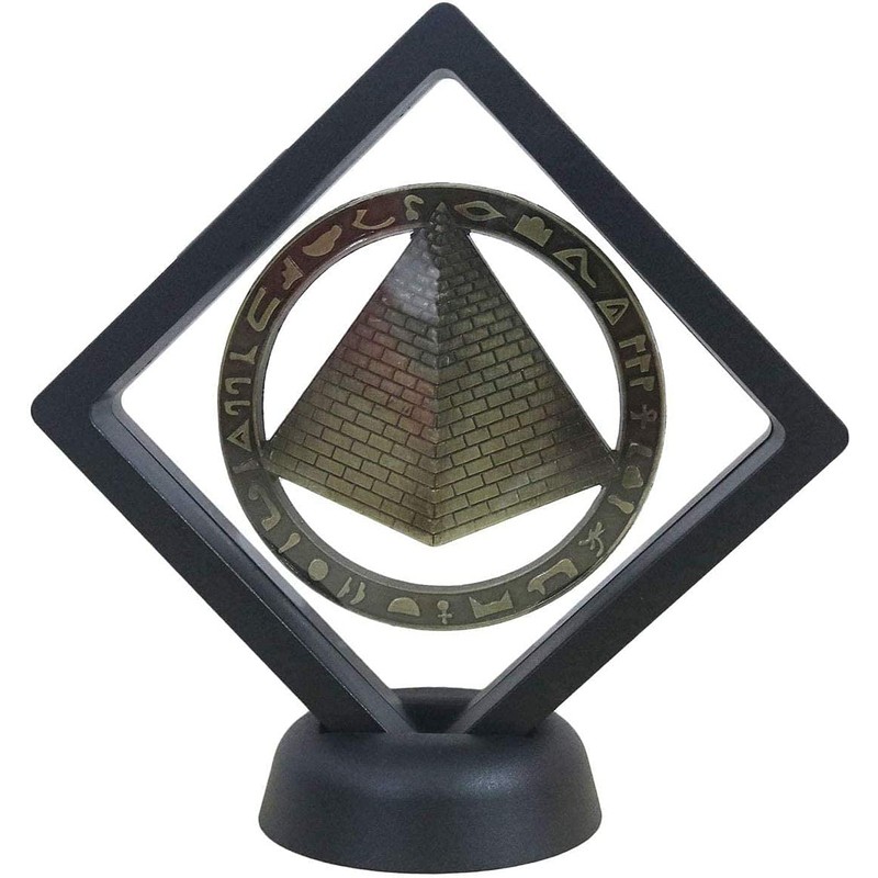 Challenge Coins Display Stand, Medallion Jewelry Specimen Holder, Military Medal