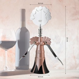 Ladim Women's The Queen Zinc Alloy Lever Corkscrew Bottle Opener Novelty Design