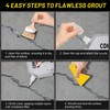 Concrete Crack Filler Outdoor, Self-Leveling Waterproof Sealant（2）