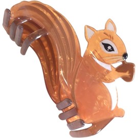 Novelty Squirrel Hair Clip,Acrylic Claw Clips,Hair Clips for Women