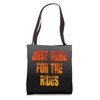 Just Here for the Rides Theme Park Junkie Tote Bag