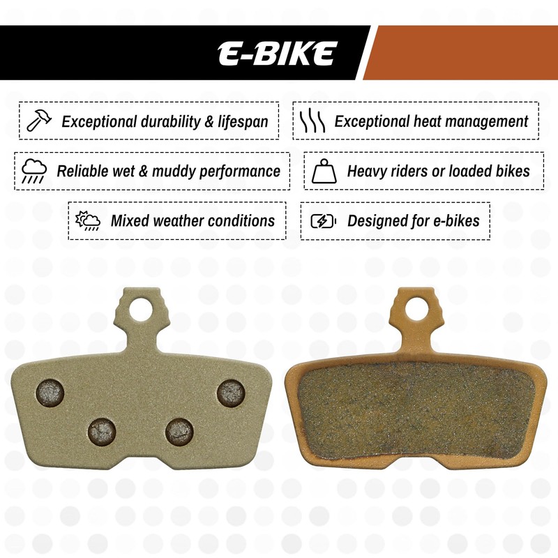 epic Disc Brake Pads for SRAM DB8, Motive, Code, Code