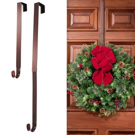 Haute Decor Adjustable Length Door Wreath Hanger - 20 Lb. Capacity