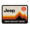Jeep Have Fun Out There Vinyl Sticker (4" X 3")