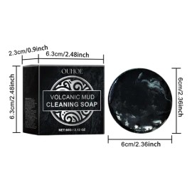 Jabón De Lodo Volcánico Con Sabor A Café Para Bañarse Con To