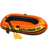 Intex Explorer 300 Compact Inflatable 3 Person Raft Boat w/