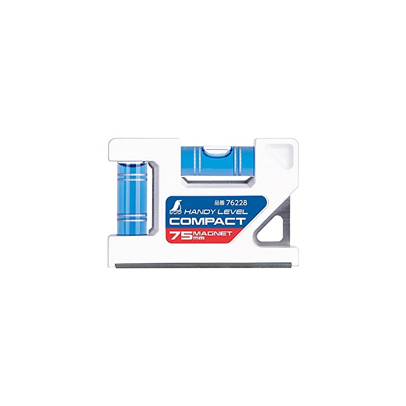 Shinwa Sokutei 76228 Handy Level, Compact, 3.0 inches (75 mm),