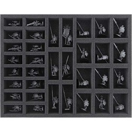 Feldherr FS040A017 Foam Insert Compatible with Ossiarch Bonereapers - 34 Compartments