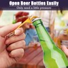 KTOJOY 7 Pack Colorful Beer Bottle Openers,Premium Metal Keychain Bottle
