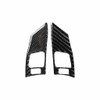 Dire Car interior carbon fiber steering wheel bottom cover trim