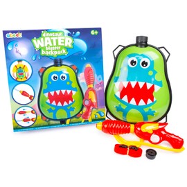 abeec Dinosaur Water Blaster Backpack - Backpack Water Gun - Kids Outdoor Toys - Outdoor Toys For Toddlers Age 3-5 - Water Guns Kids - Kids Dinosaur Toys - Dinosaur Water Gun