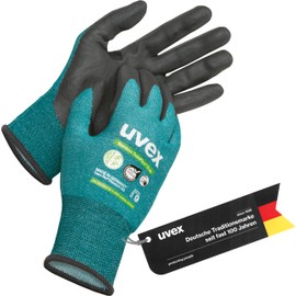 Uvex Bamboo TwinFlex D xg Cut-Resistant Work Gloves 1 Pair Size 09 / L