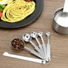 QWORK® 10-Piece Stainless Steel Measuring Cup and Spoon, Kitchen Measuring