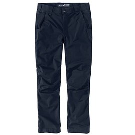Carhartt Men's Force Relaxed Fit Ripstop Utility Pant, Navy, 34 x 32