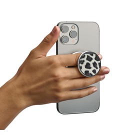 HANDL New York: Handl O Wild Collection - Phone Grip and Stand for Smartphone - Leopard