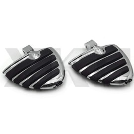 XKMT-Compatible With Fury VT1300 Aero Shadow Phantom Spirit Wing Mini Floorboards with Adapters [B07NVV76F8]