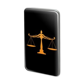 Scales Of Justice Legal Lawyer Metal Rectangle Lapel Hat Pin Tie Tack Pinback