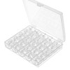 Sewing Machine Bobbins 25 Pack Transparent Plastic Sewing Bobbin Spools