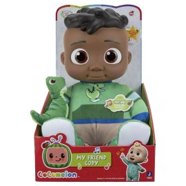 Jazwares COCOMELON My Friend Cody w/ Dinosaur Plush Play Toy Learn Music Phrases Songs