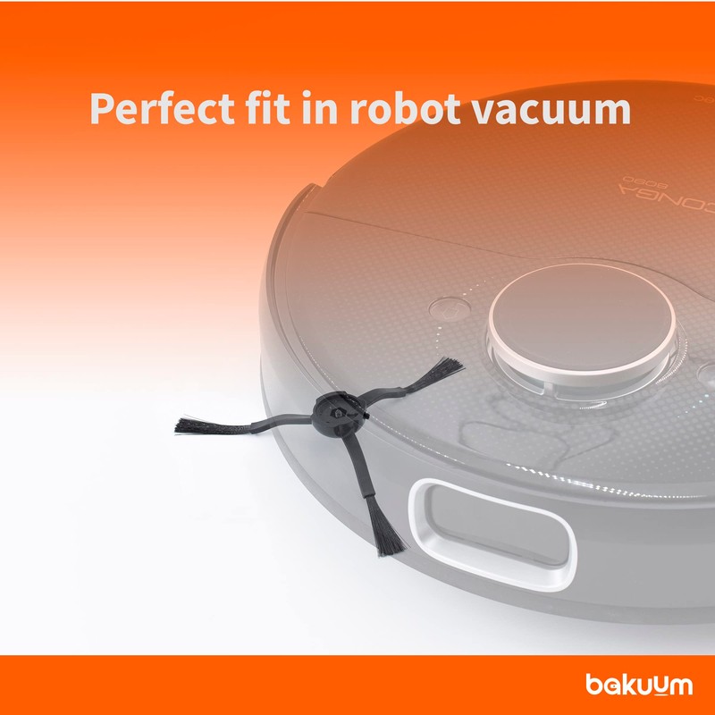 BAKUUM Cecotec Conga 8090 Ultra 9090 Brushes (Pack of 4)