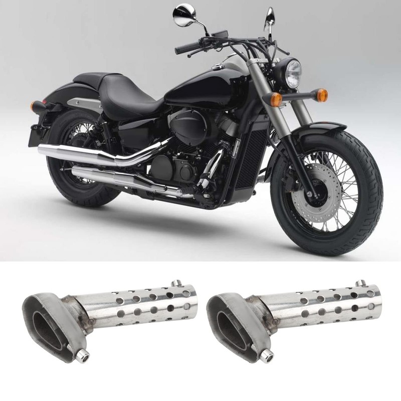 2pcs Motorcycle Inner Silencer Inner Baffle Silencer Silencer Exhaust Baffle