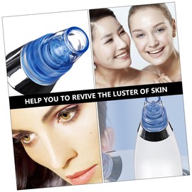 Healeved 1set Multi-function Modes for Deep Pore Cleansing Recyclable Skin Care Tool for Blackhead and Comedone Extraction