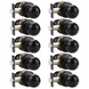 Probrico Black Door Knobs Interior, Black Closet Door Knobs, Passage