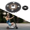 420 28T Tooth Sprocket Flywheel Bike Connector Set Steel for