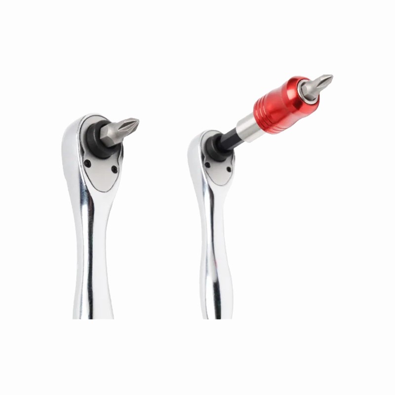 Velo-Tool Bicycle 1/4 Drive Mini Ratchet Set with Organizer Case