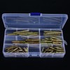 90pcs M6 Dowel Screw Woodworking Furniture Connector Double Ended Screw