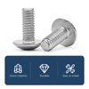 25 Pcs Truss Head Machine Screw, Phillips Drive, Full Machine