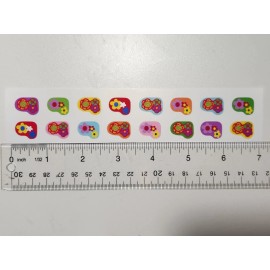 tonkamania Tiny Flower Stickers For Tiny Tonka Dune Buggy Hot Rod Truck Van Crazy A's