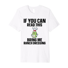 Ranch Seasoning Powder Costume Container Ranch Dressing Premium T-Shirt