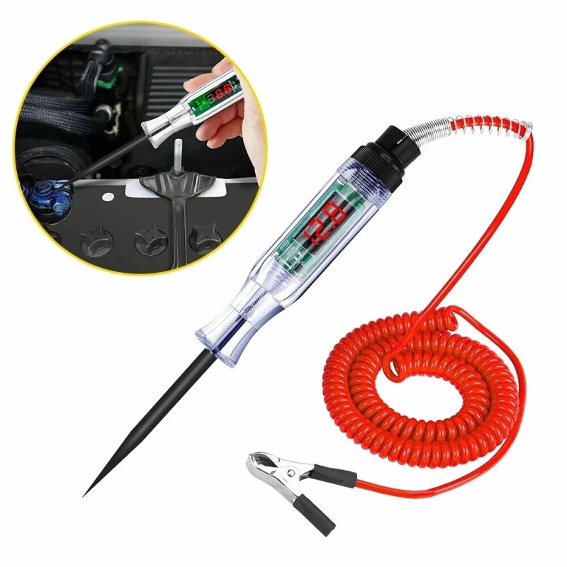 Miniduino DC 6-24V Digital Automotive Car Power Probe Circuit Electrical