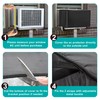 Fivebop Window Air Conditioner Insulation Cover for Outside Units 3