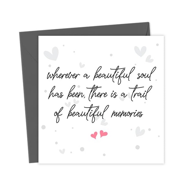 Sympathy Card | Bereavement Condolences Wherever a beautiful soul has