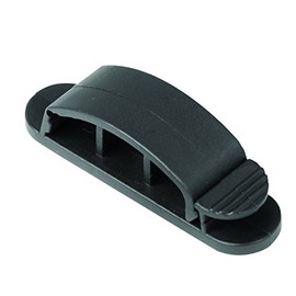 Gardner Bender GCC-003 Cord Clip with 3 Hole (3 Pack), Black