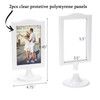Lawei 10 PCS Double Sided Standing Picture Frames 4x6 Inch,