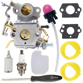 Replacement FOR Poulan Pro PP4218A 18" 42CC Chainsaw Carburetor Kit with Complete Accessories Mod-D8K-5506