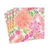 Caspari Servilletas de papel para cóctel Summer Blooms, 2 paquetes