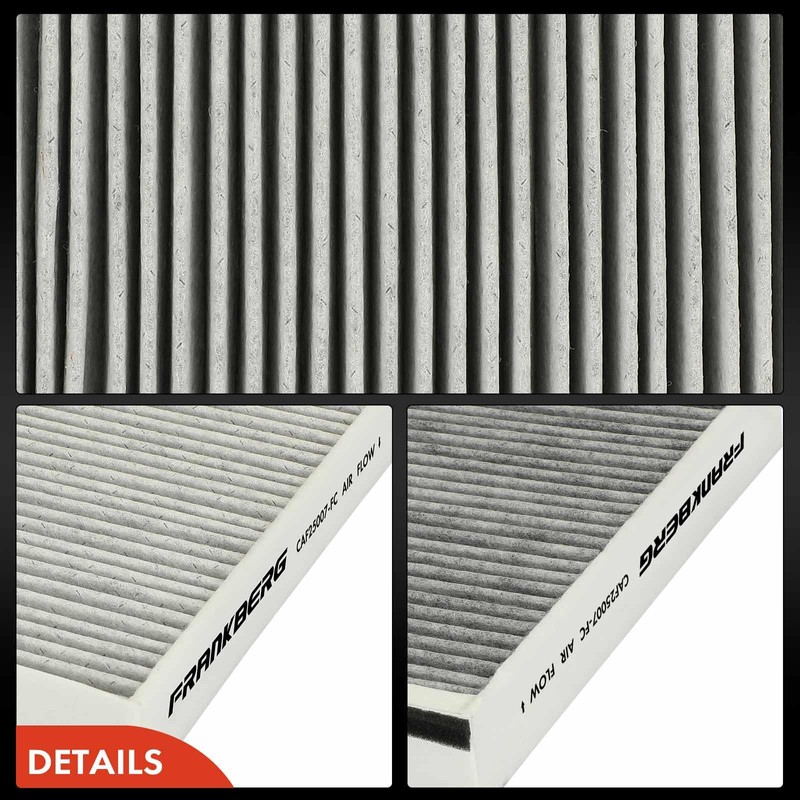Frankberg 2x Cabin Air Filters with Activated carbon Compatible with