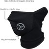 Namvo 4Pcs Anti Dust Motorcycle Bicycle Cycling Masks Carbon Cloth