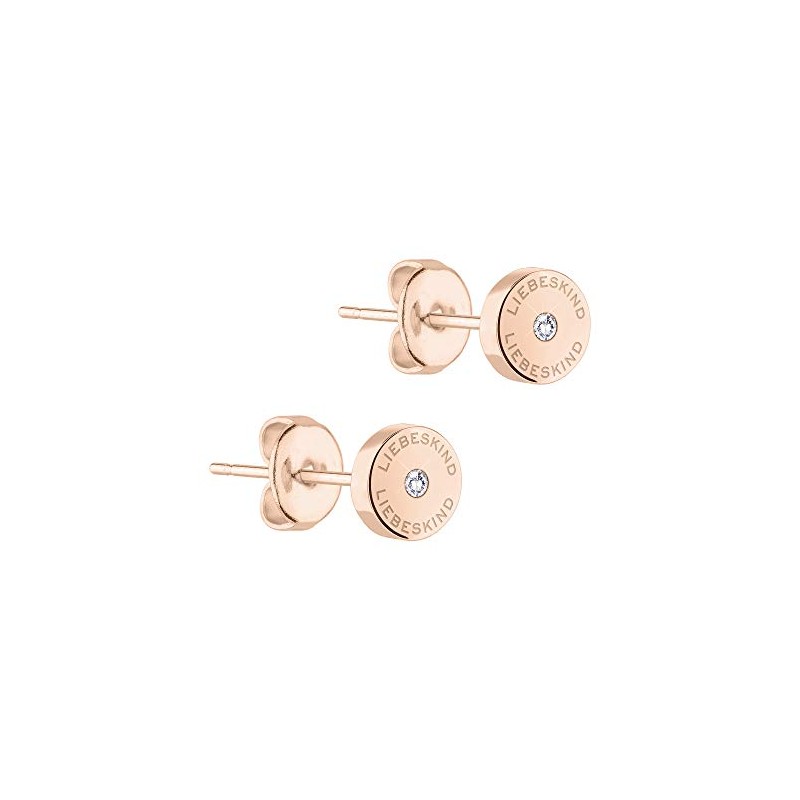 Liebeskind Stud Earrings Stainless Steel, None, Rose-Gold