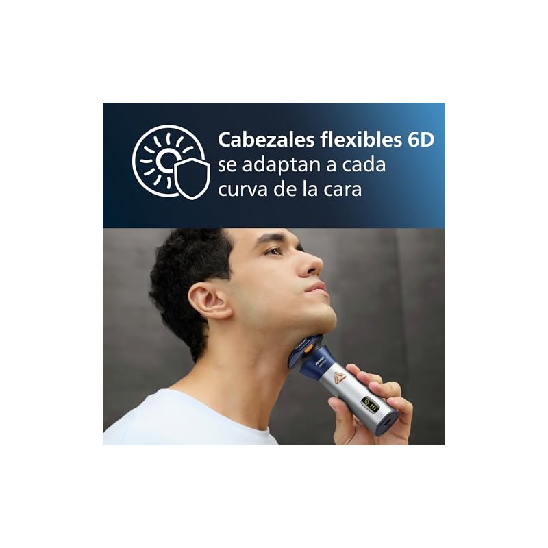 Philips Afeitadora Eléctrica Serie 3000 con Modo Regular y Sensible
