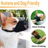 Dog Muzzle Soft Mesh Muzzle - Adjustable Breathable Dog Muzzle,