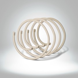 IMSticker White S (4 Pieces) Versatile Magnetic Sticker for Phone Holders - Enhance Your Phone's Functionality and Secure Mounting in Style (Beige)