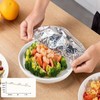 Tapas de aluminio para conservar alimentos, tapas elásticas reutilizables de
